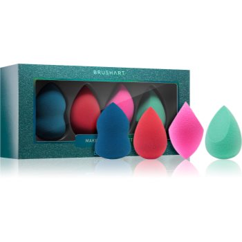 BrushArt Make-up Sponge Set Blue Galaxy burete pentru machiaj BLUE GALAXY - imagine 2